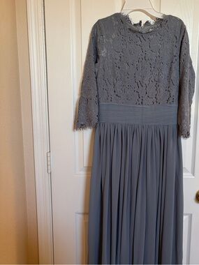Dainty Jewells Blue Lace Dress